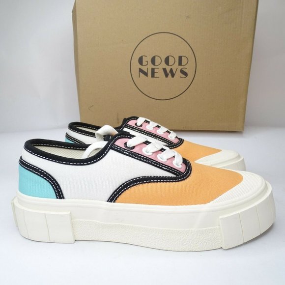 Good News UNISEX Babe 2 Low Eco Cotton Sneakers - Picture 2 of 6